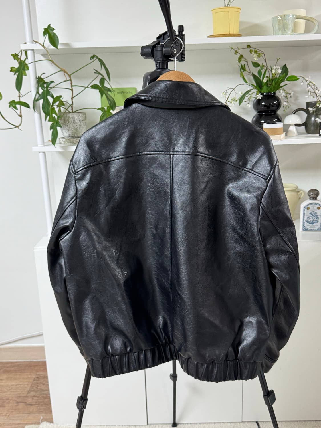 오아이오아이 레더 자켓 상품이미지4