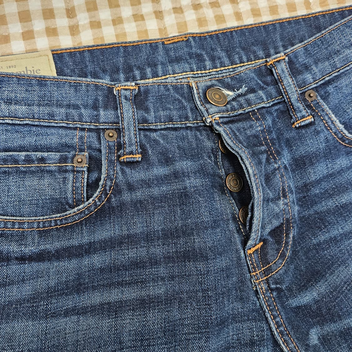 아베크롬비앤피치 스키니핏 데님 청바지 남자32 상품이미지3