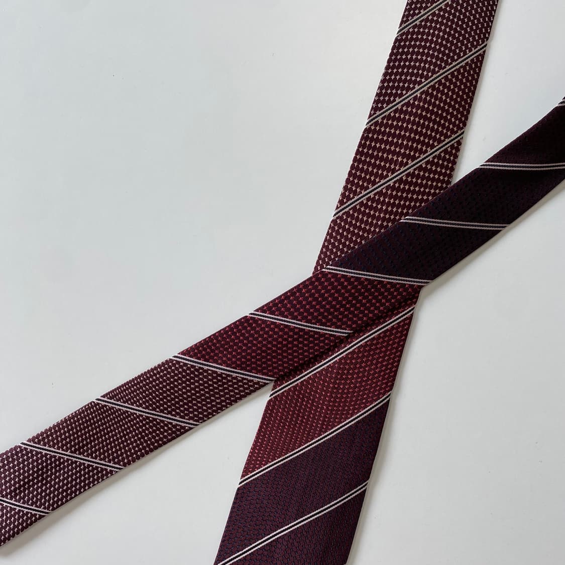 신형라벨 엠포리오 알마니 넥타이(ARMANI) 정품 명품7.3cm 상품이미지4