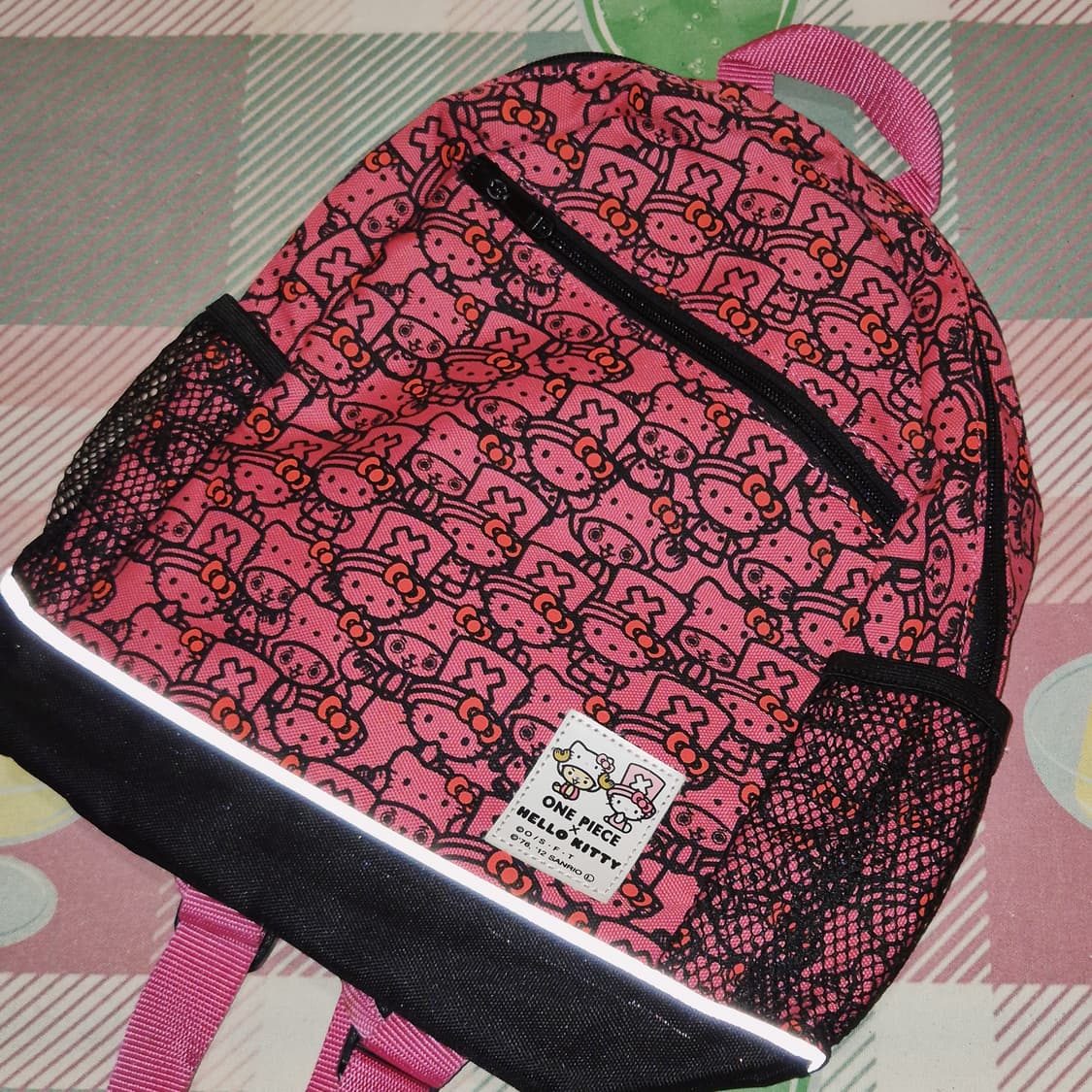 원피스 x 헬로키티 리본 쵸파 미니 배낭 상품이미지8