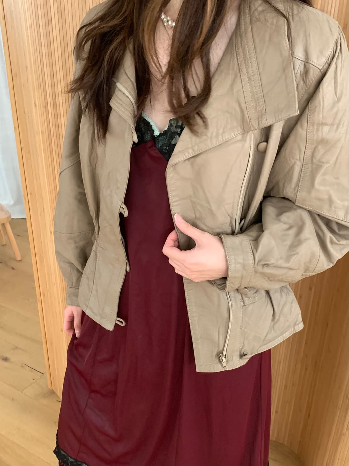  Patchline leather JK 상품이미지2