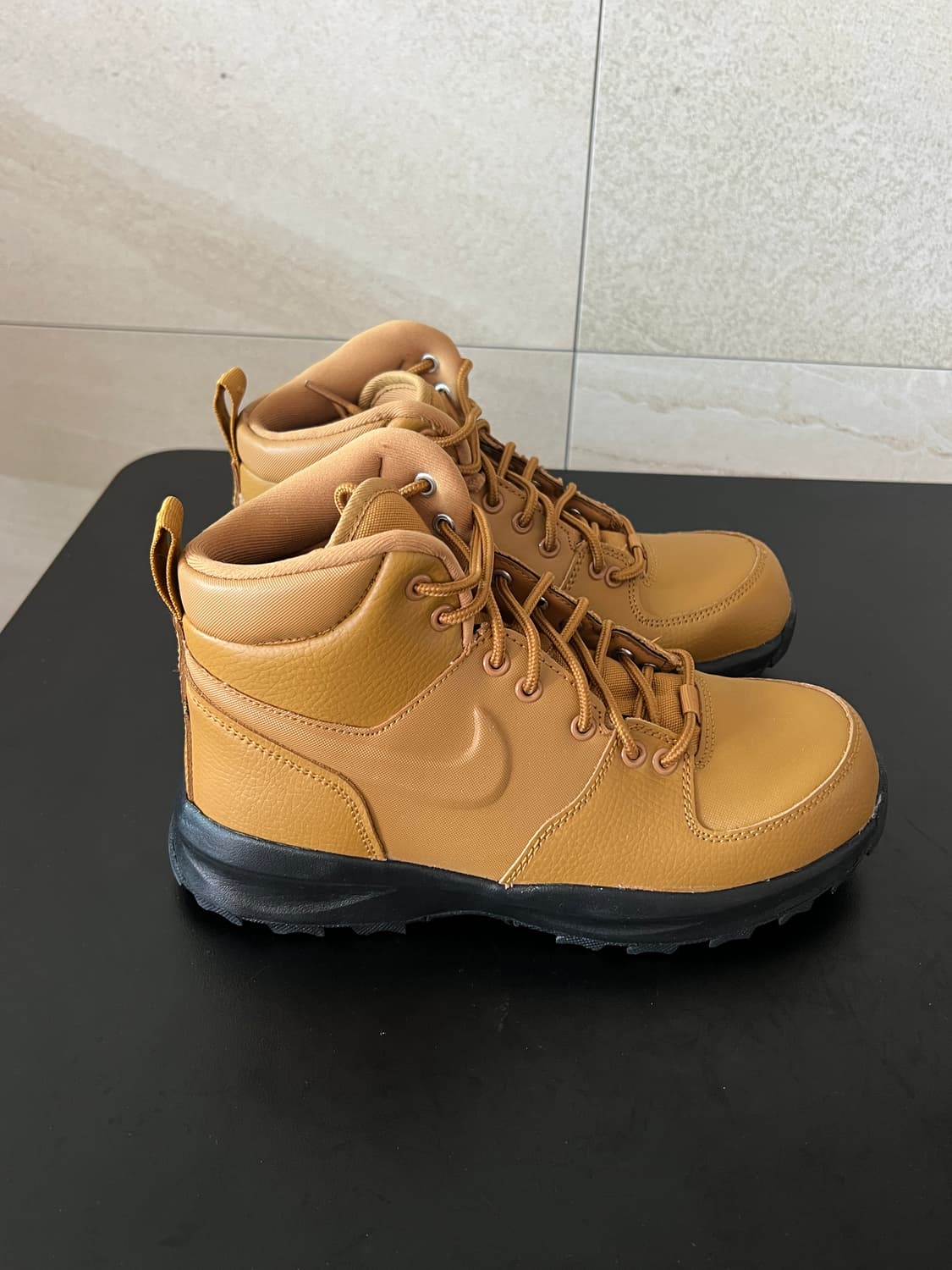 [235mm] [미사용 새제품] 나이키 마노아 레더 (위트/된장색) 풀박 상품이미지3
