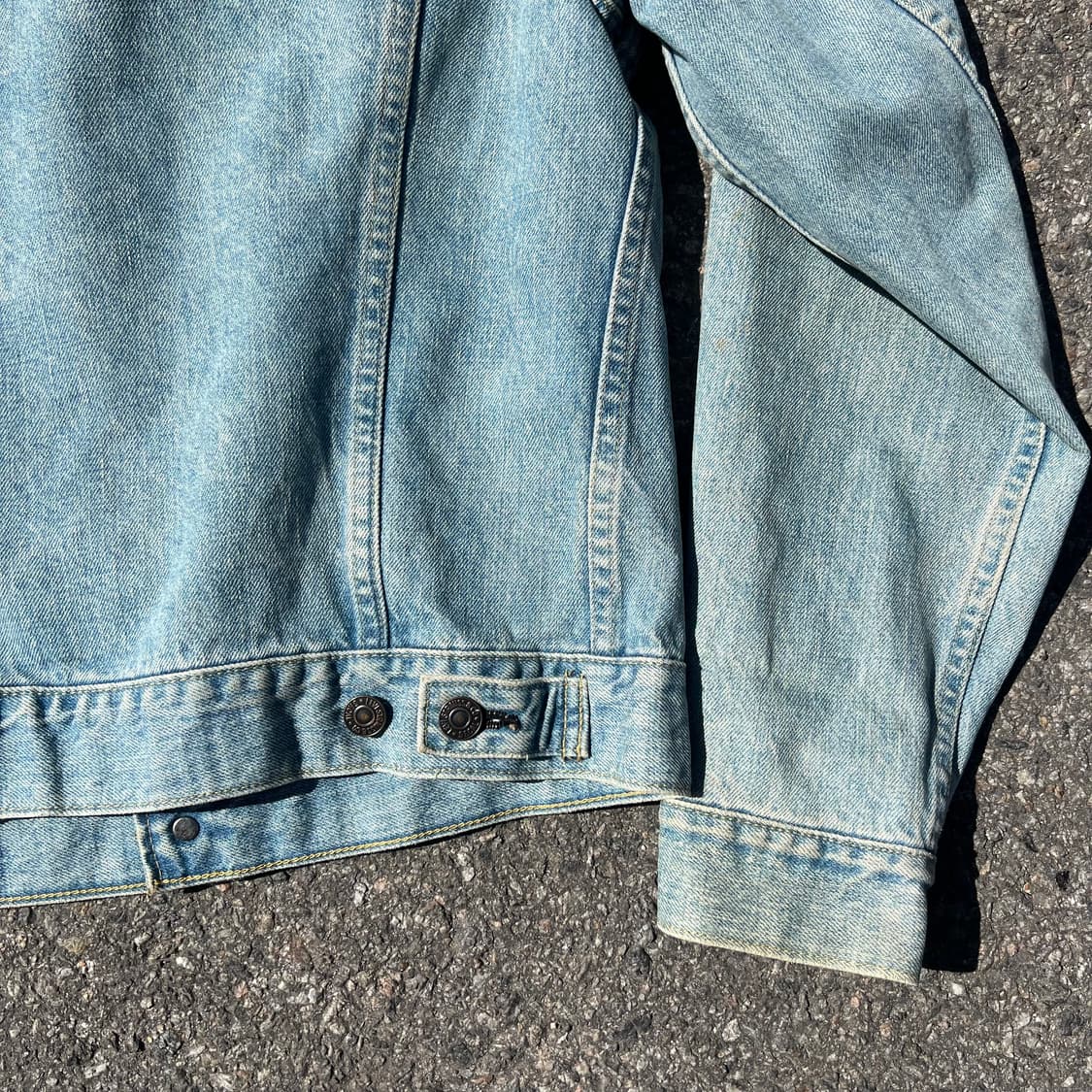 90’s 리바이스 71557 빅E 데님 트러커 자켓 상품이미지7
