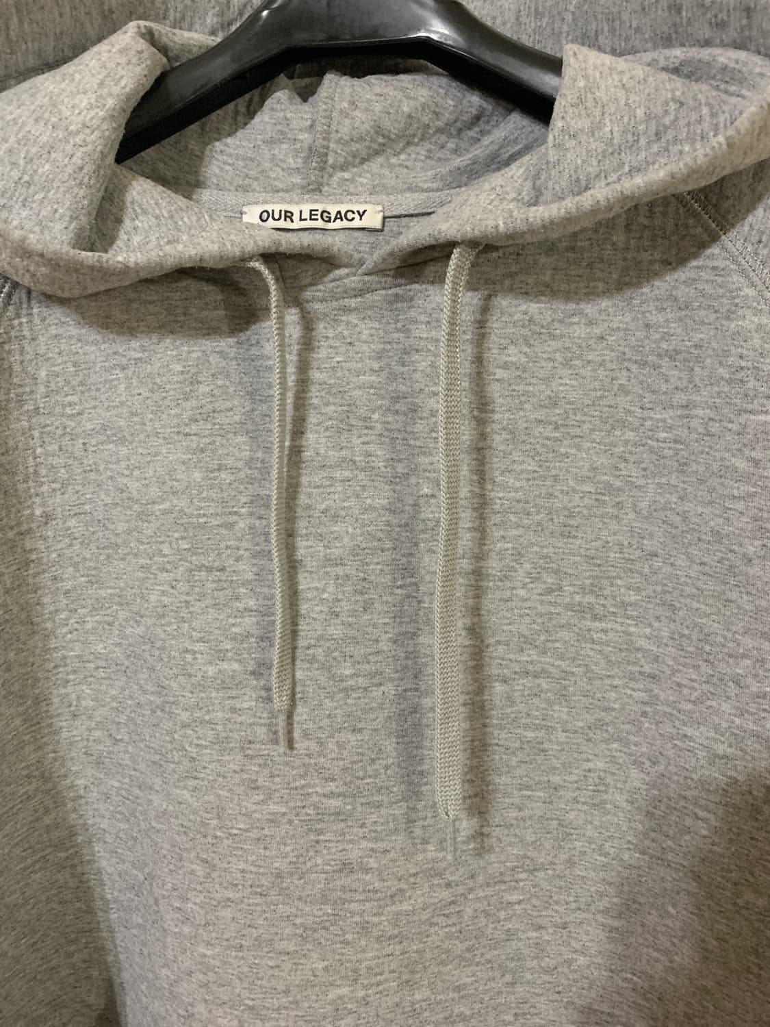 아워레가시/텍스처 코튼 스쿠바 멜란지그레이 후드 /48 상품이미지2