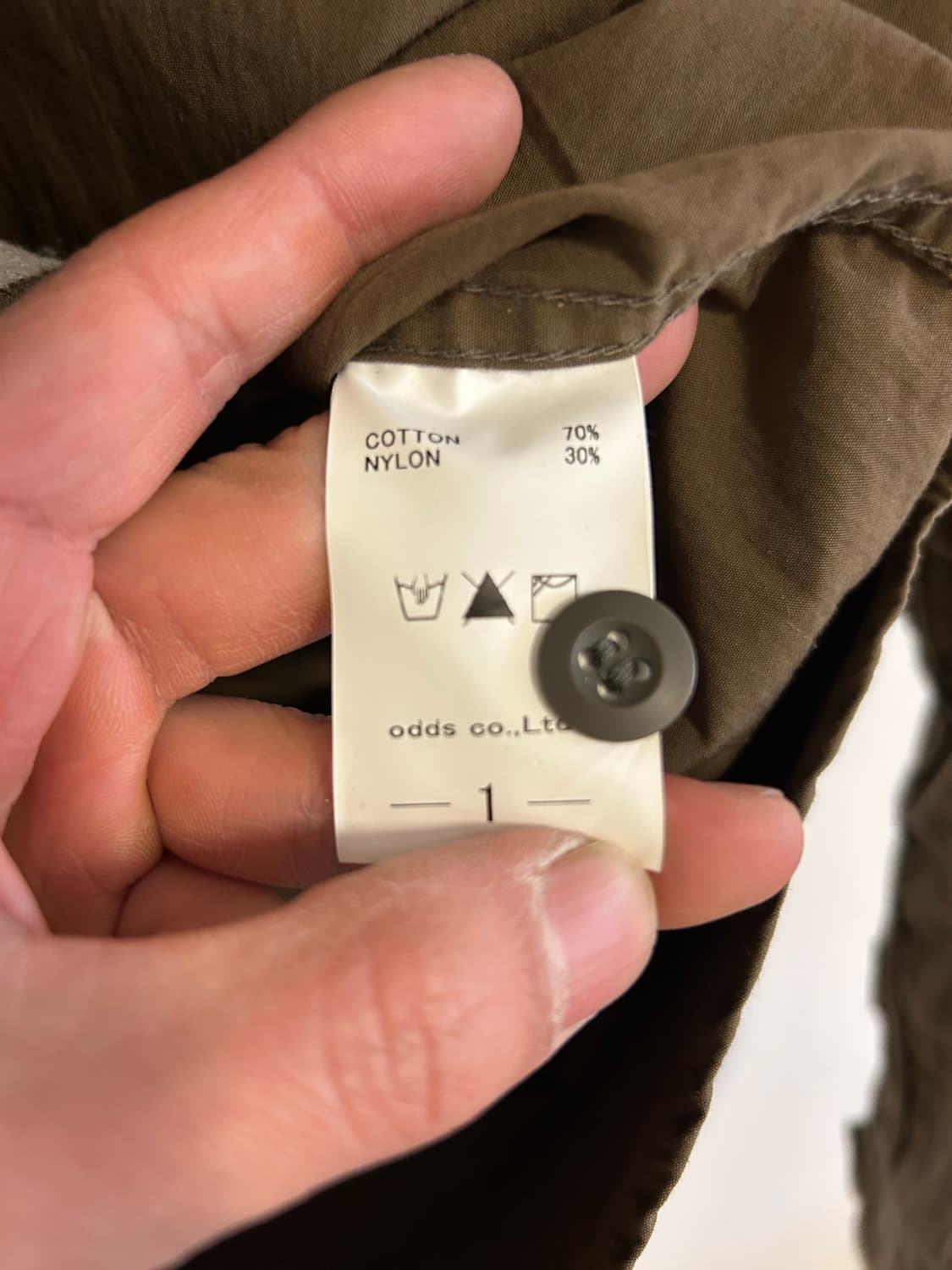 Lounge lizard 밀리터리 코튼 2웨이 지퍼 셔킷 상품이미지3