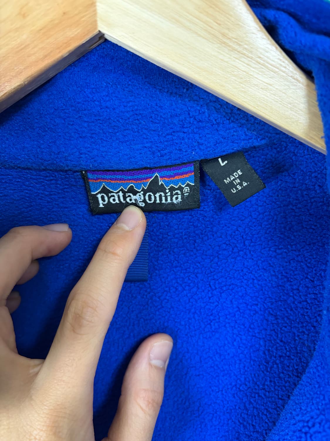 90s patagonia 파타고니아 쉘 신칠라 자켓 made in usa 상품이미지4