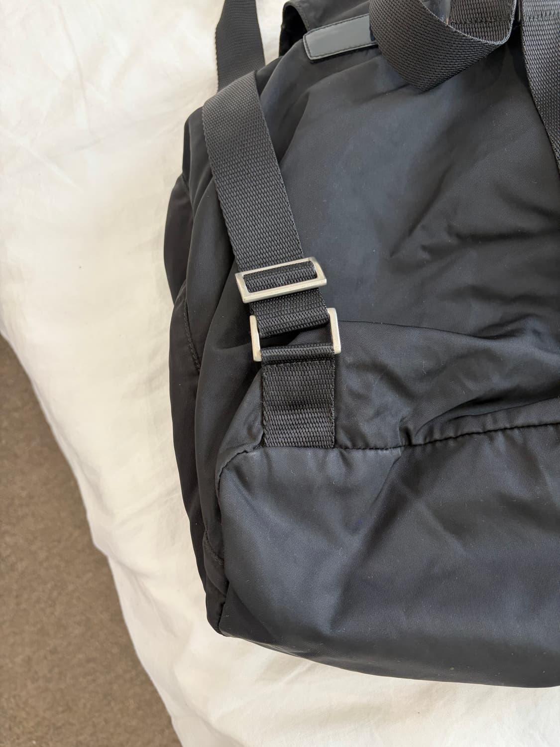 [PRADA] 테수토 나일론 백팩 블랙 상품이미지10