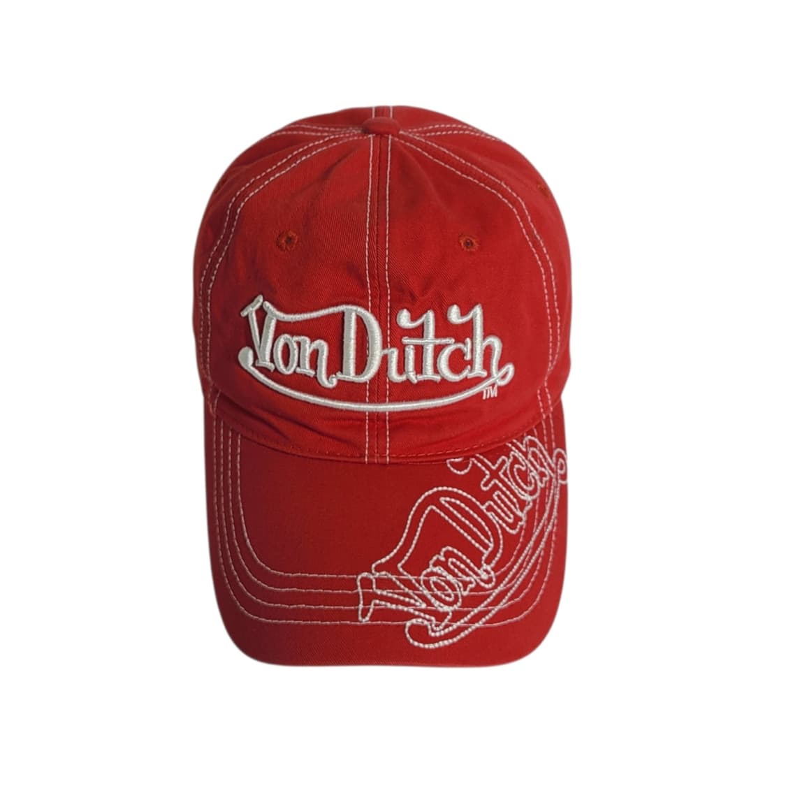 VonDuTch) 본더치 Y2K 자수 로고 볼캡 상품이미지1