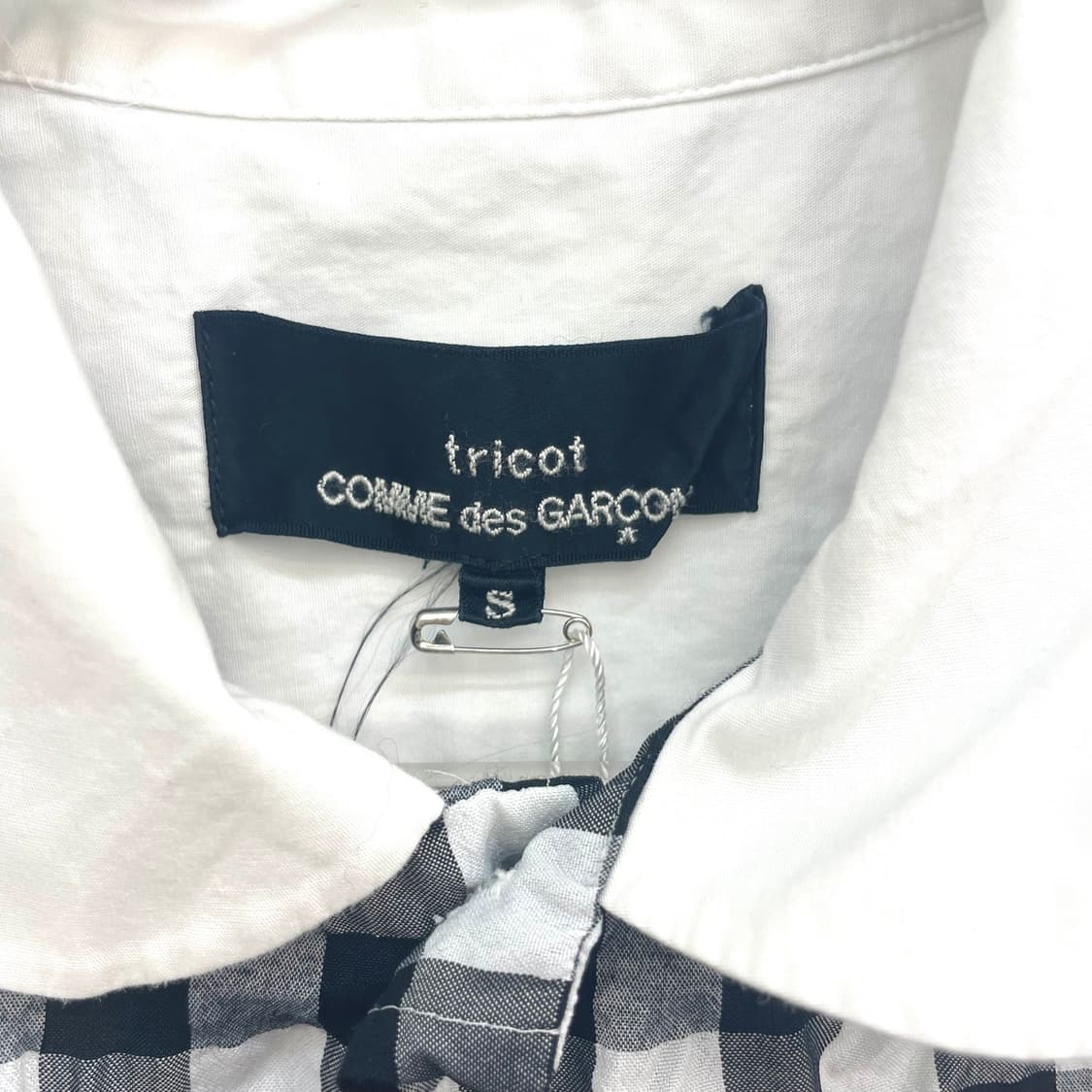 Comme des garcons gingham layered shirt  상품이미지3