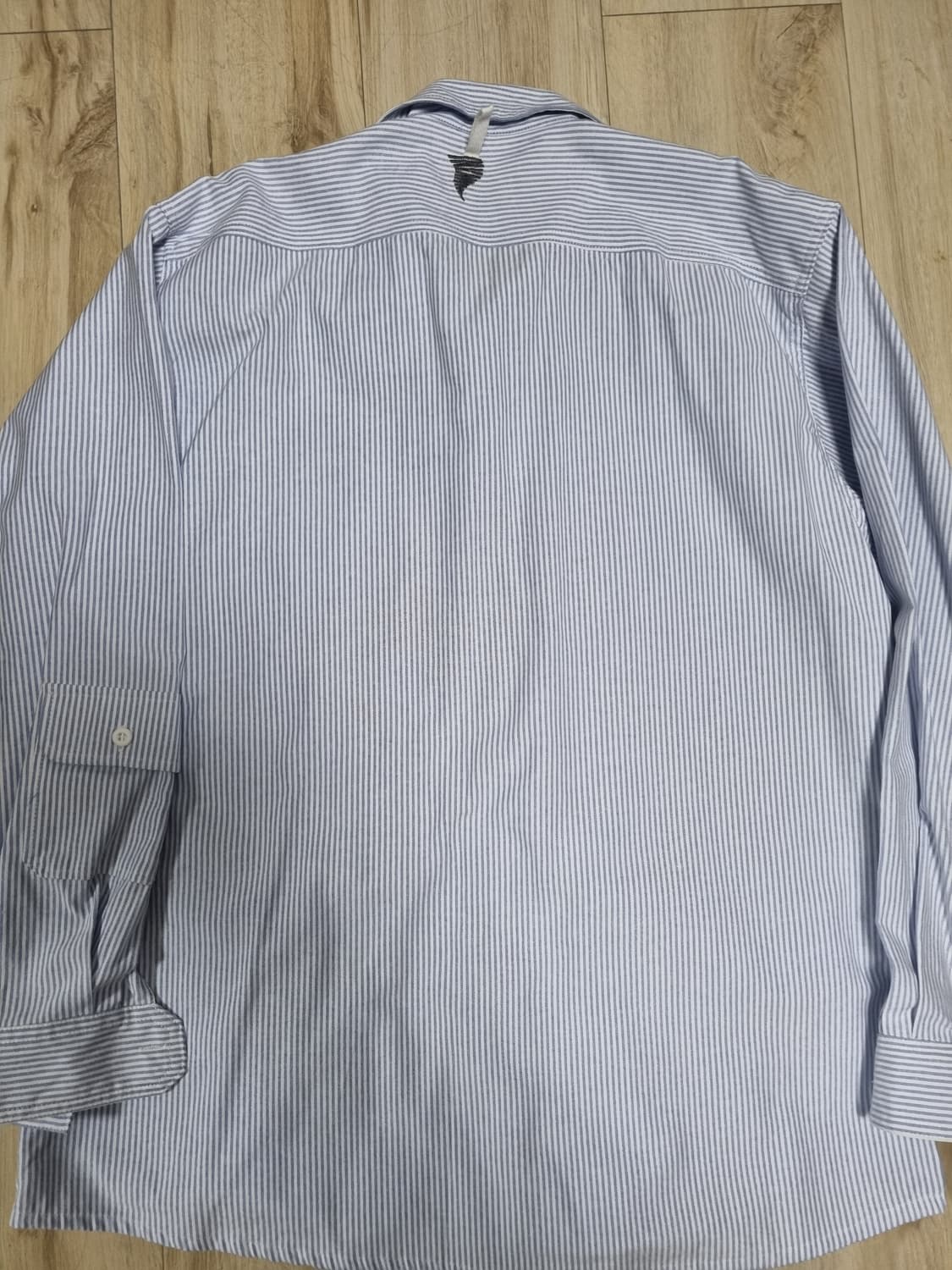 칼하트wip x 인빈시블 스트라이프 셔츠 자켓 (XL) 상품이미지4