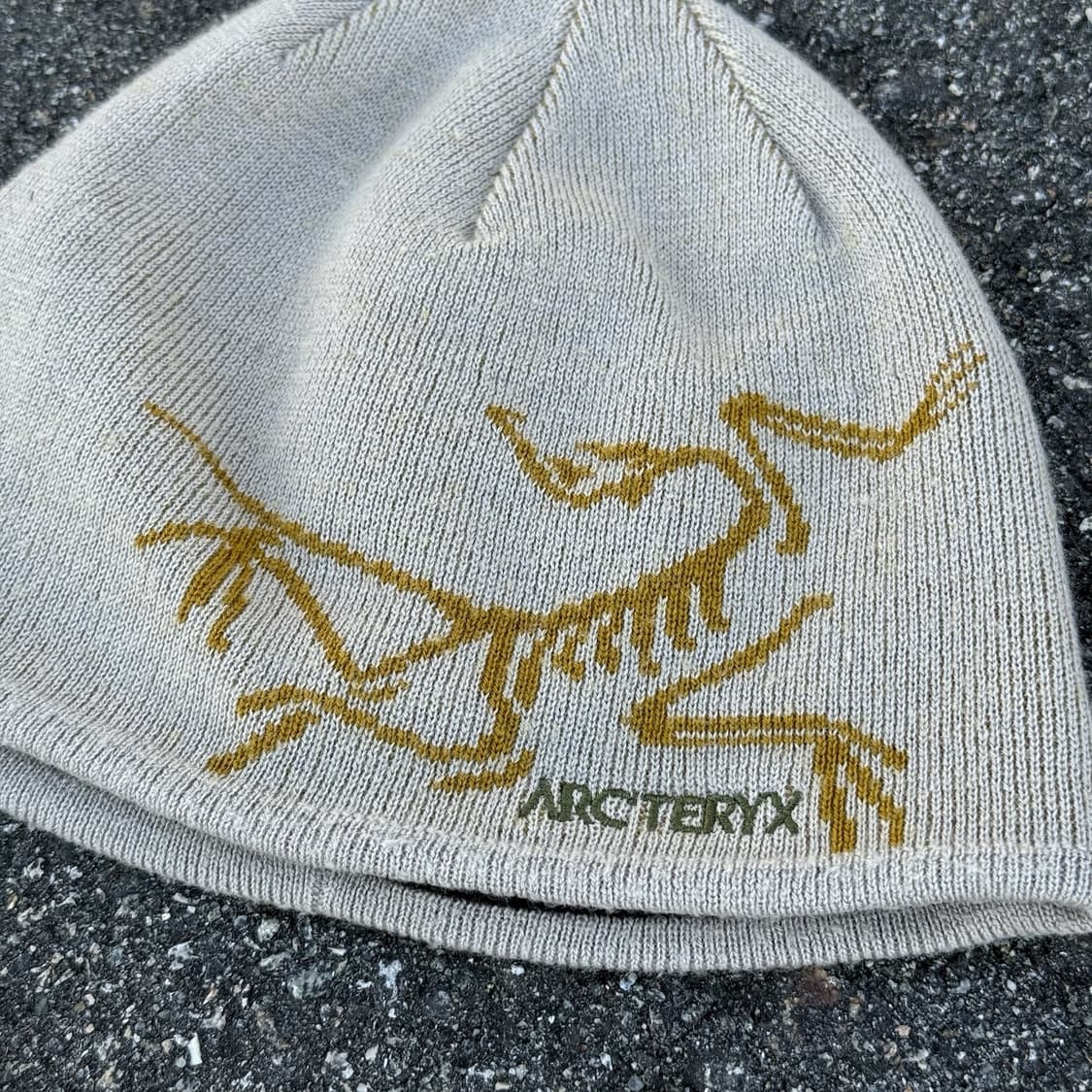 아크테릭스 버드 헤드 토크 비니 라이트그레이/옐로우 상품이미지2