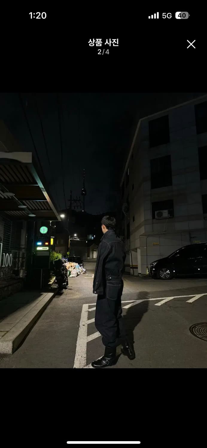 무탠다드 생지 데님 이도현 셋업 상품이미지2