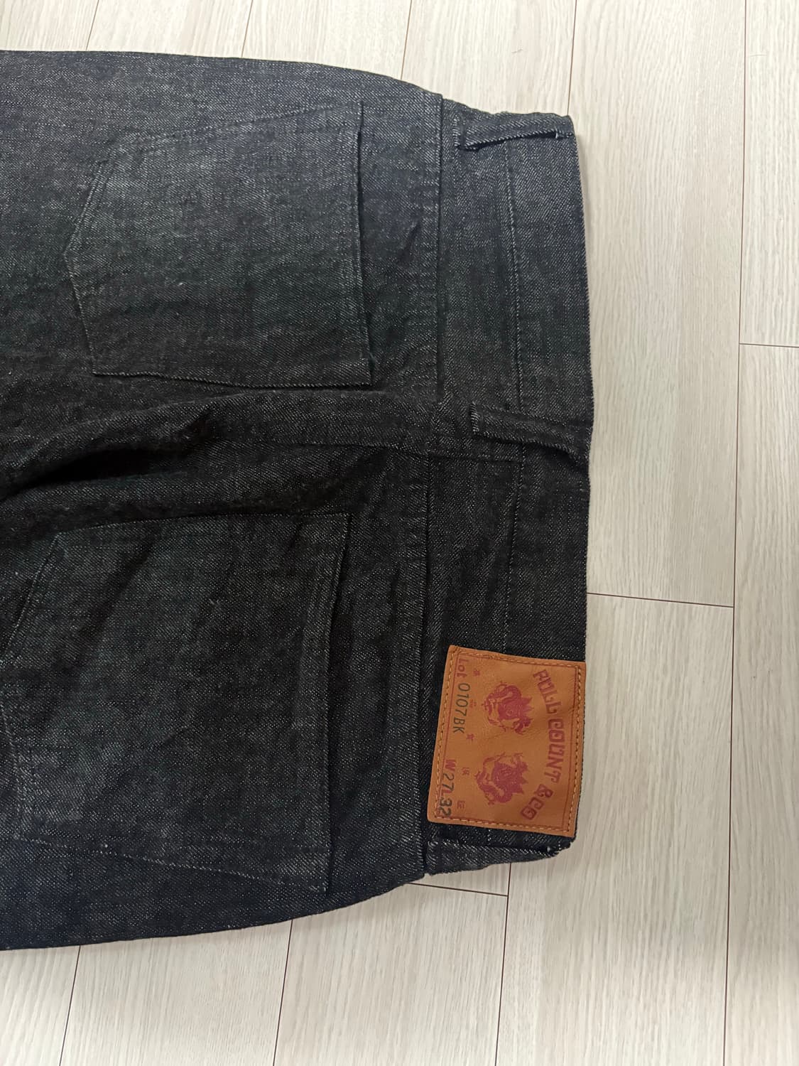 풀카운트 먼로 블랙진 27 상품이미지4