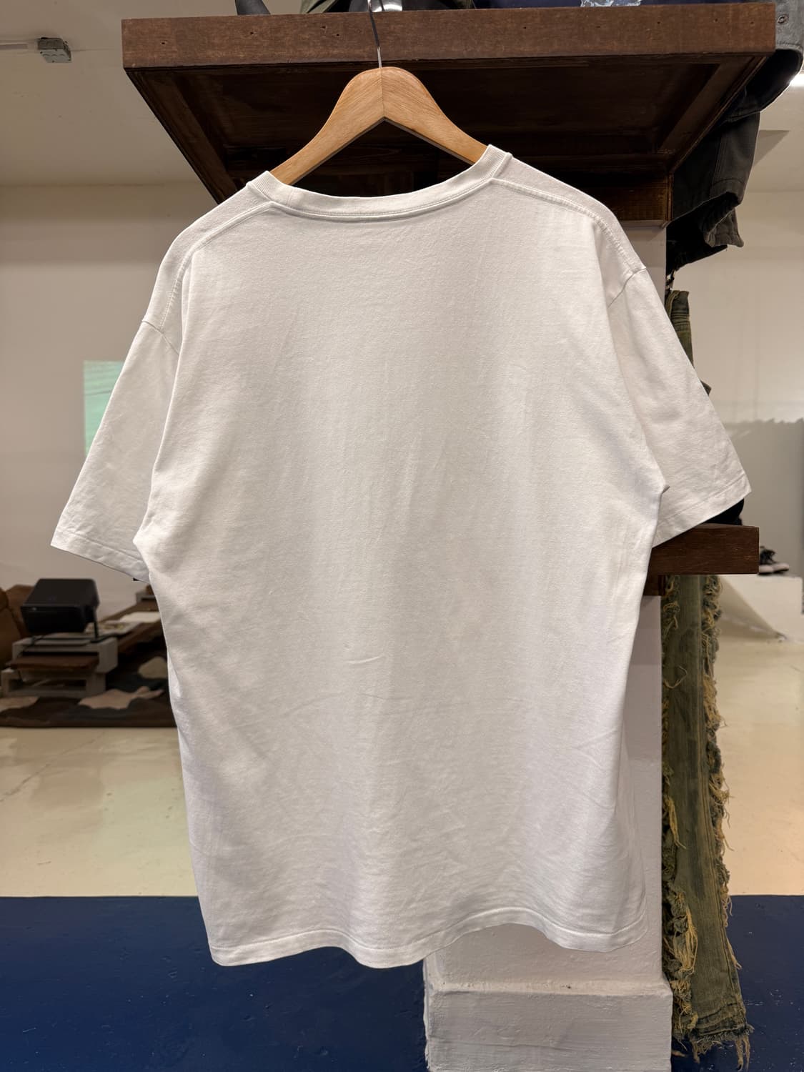 BAPE 베이프 샤크 화이트 반팔티 상품이미지4