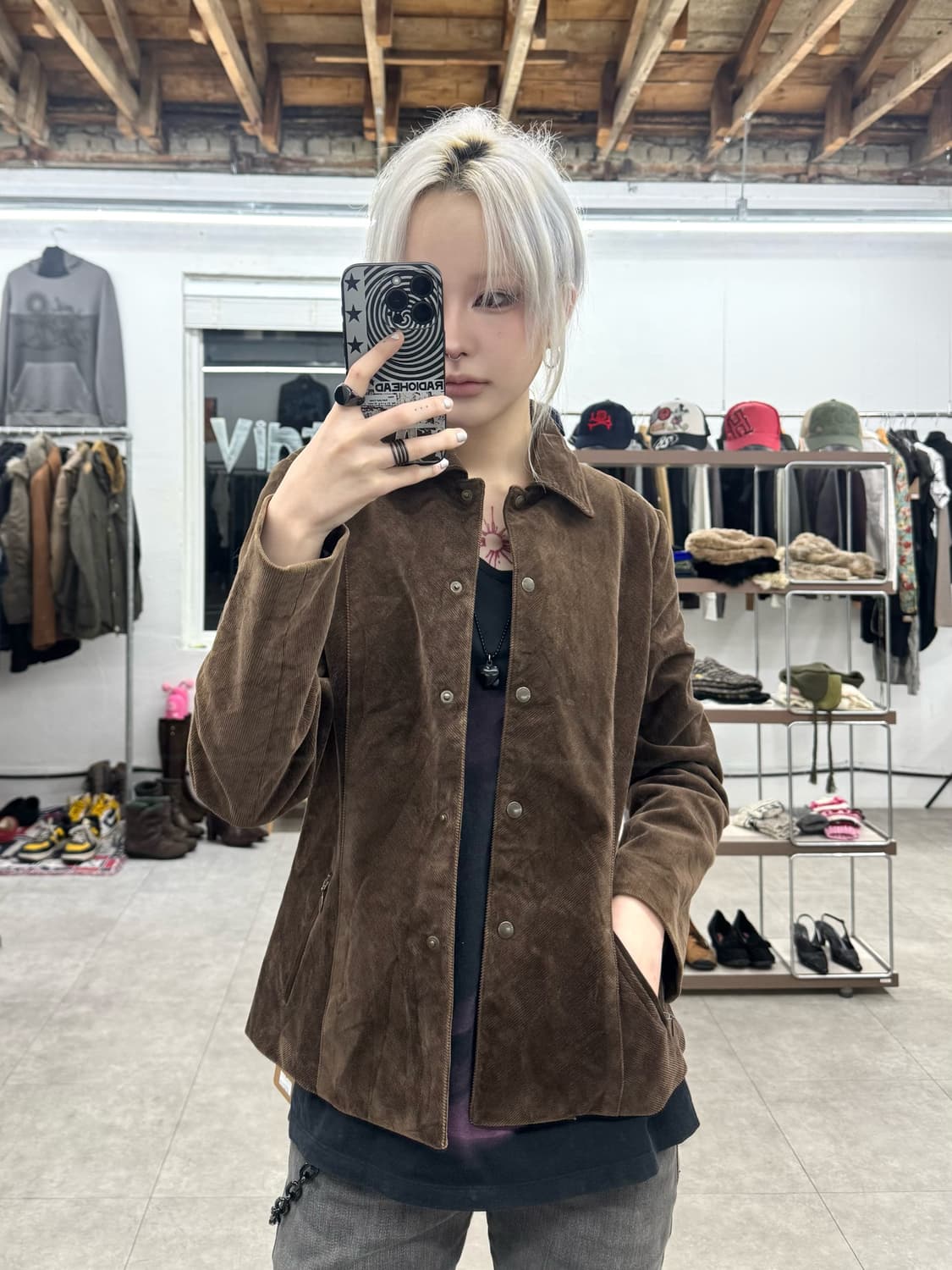 Aylesbury 코듀로이 자켓 상품이미지1