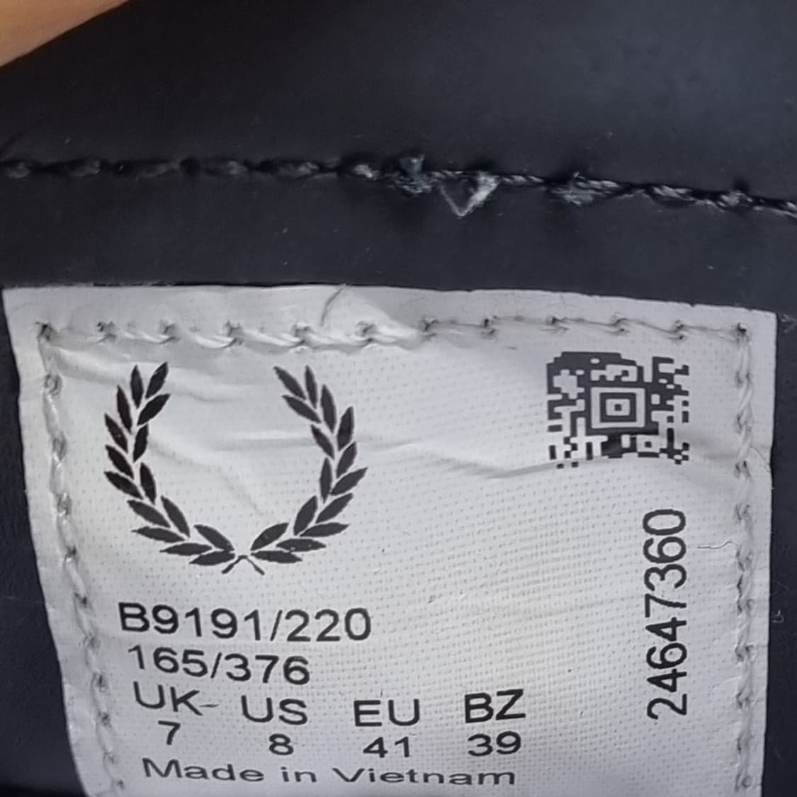 프레드페리 레더 남성스니커즈 260 상품이미지6