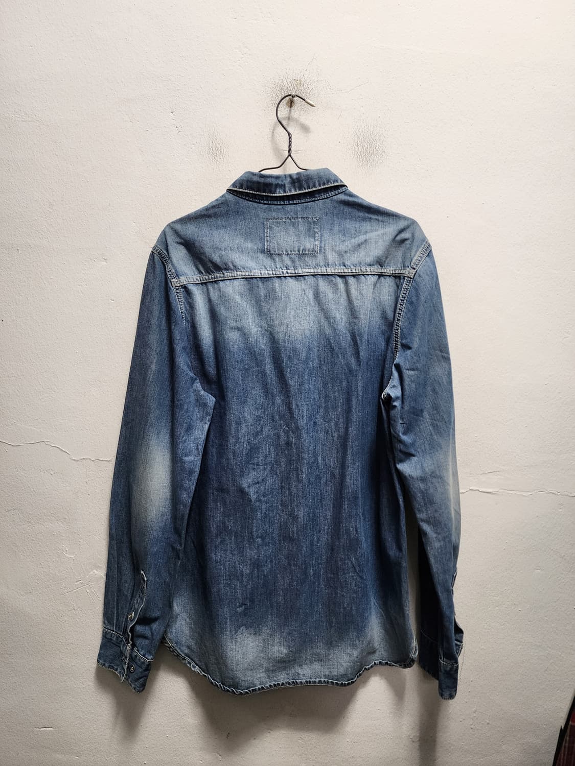 브라운브레스 워싱 데님 워크셔츠 상품이미지2