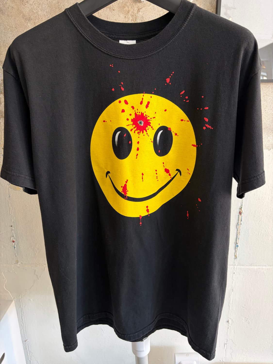00s 스마일리 헤드샷 티셔츠 상품이미지1