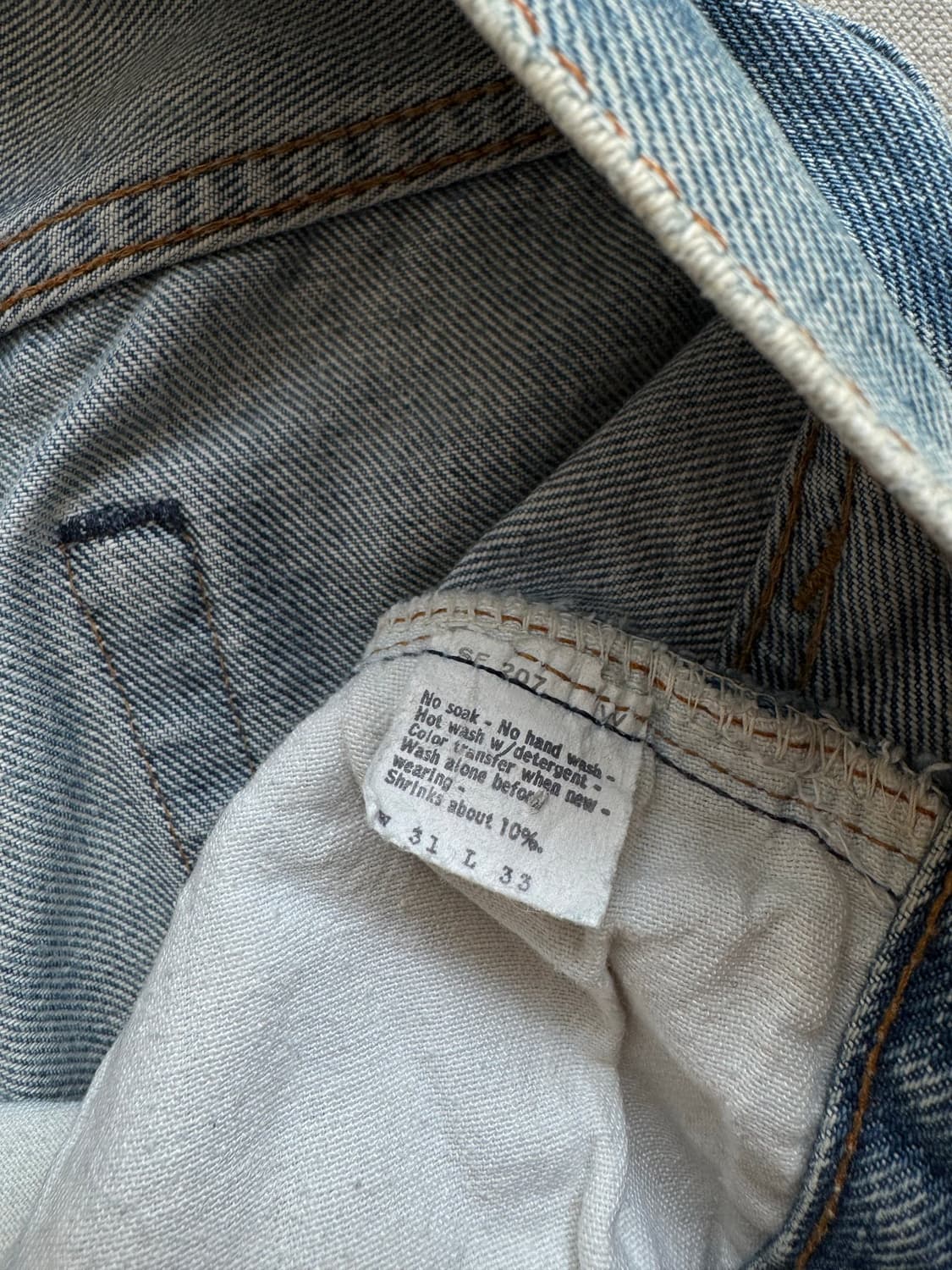 80s Levis 501 Selvedge Denim Pants 상품이미지6