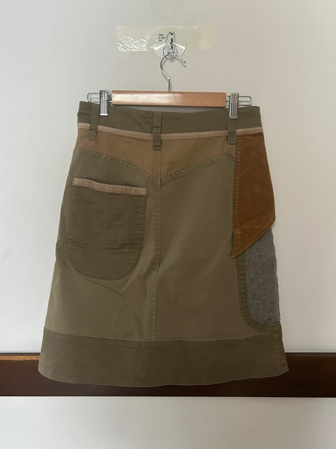 츠모리치사토 패치워크 치마 상품이미지2