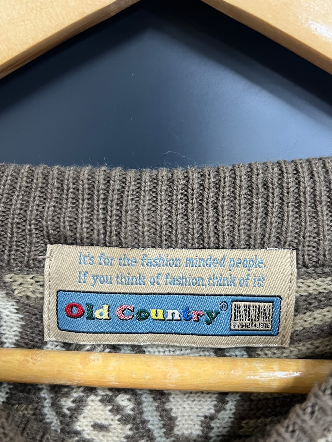 Old Country Vintage 빈티지 케이블 꽈배기 니트 상품이미지4