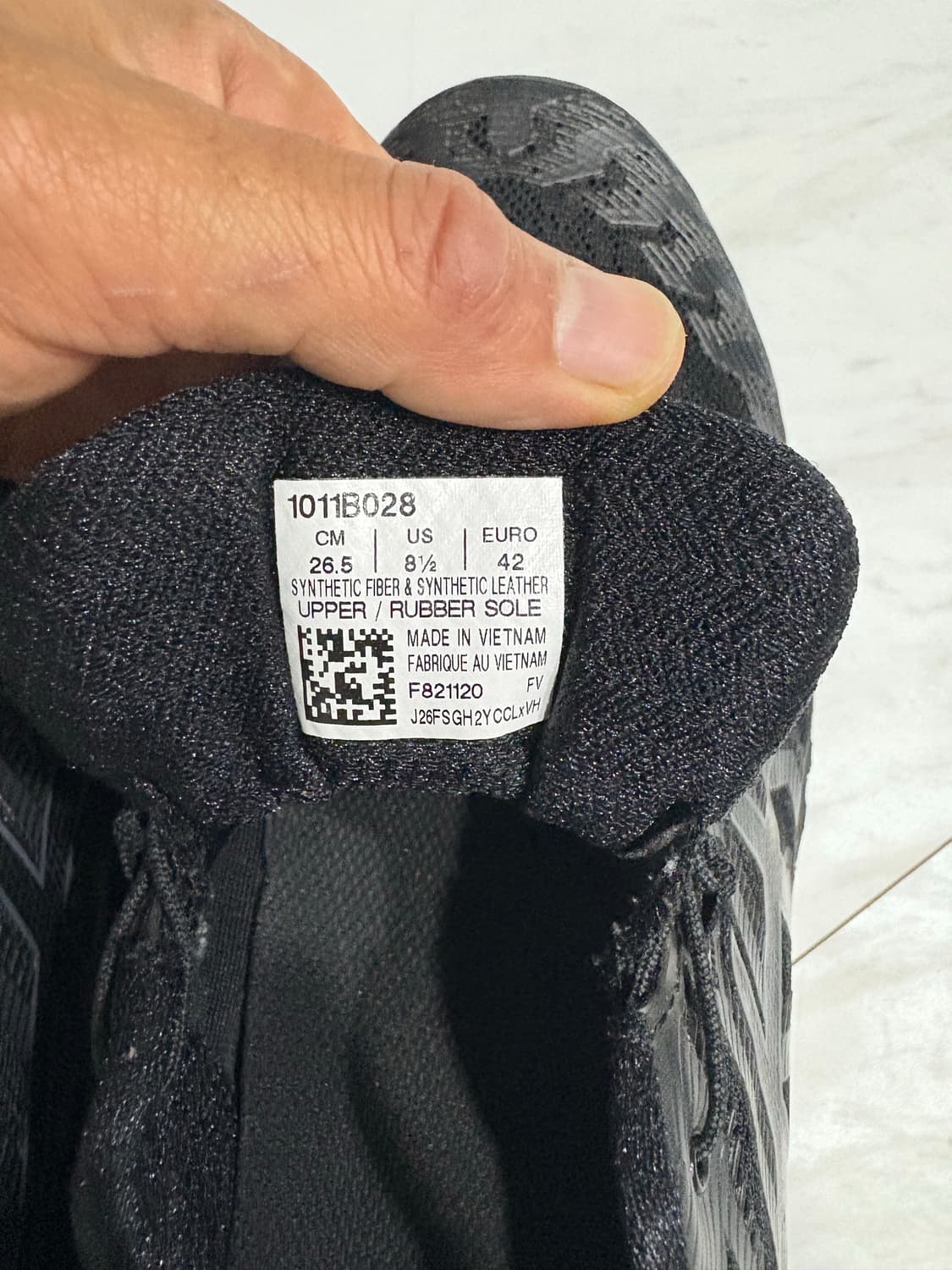 아식스 트라부코 맥스 블랙 265 상품이미지2