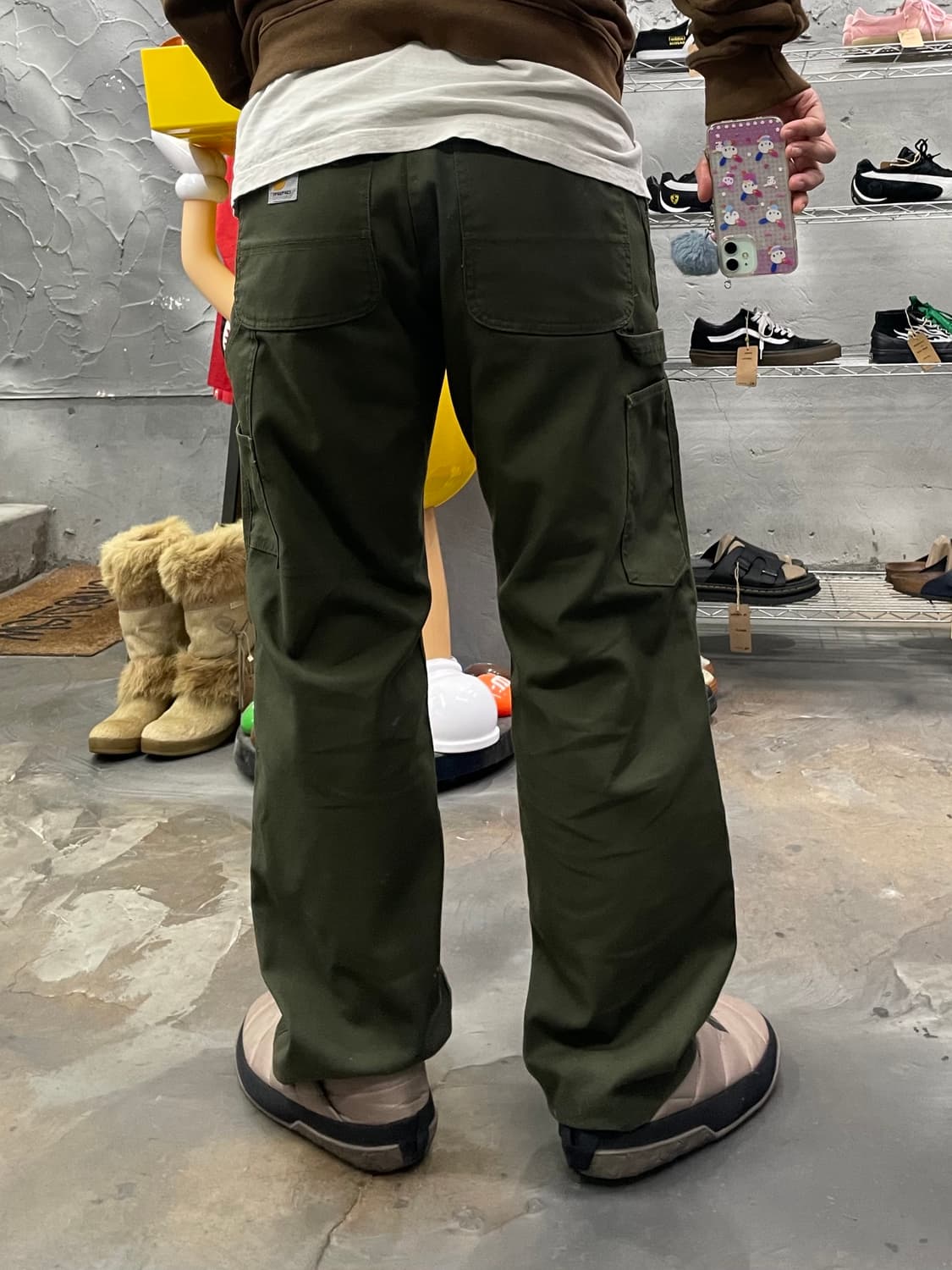 칼하트wip 싱글니 카펜터 팬츠 상품이미지6