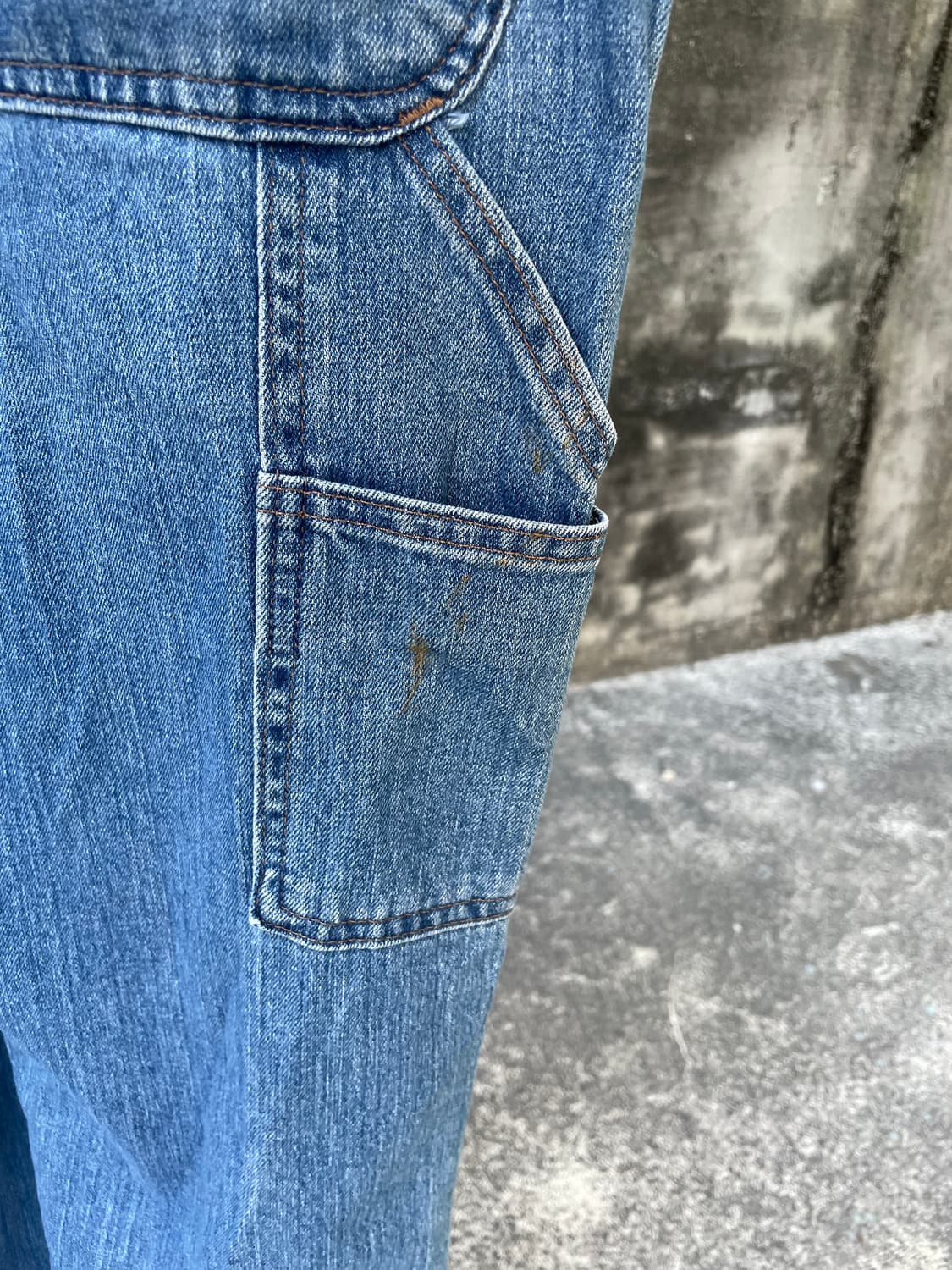 칼하트 빈티지 데님 오버롤 상품이미지7