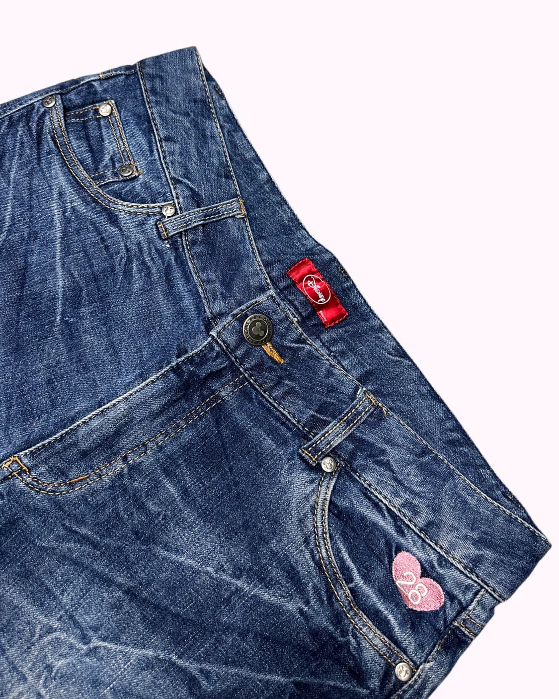 minnie cubic denim shorts 상품이미지3