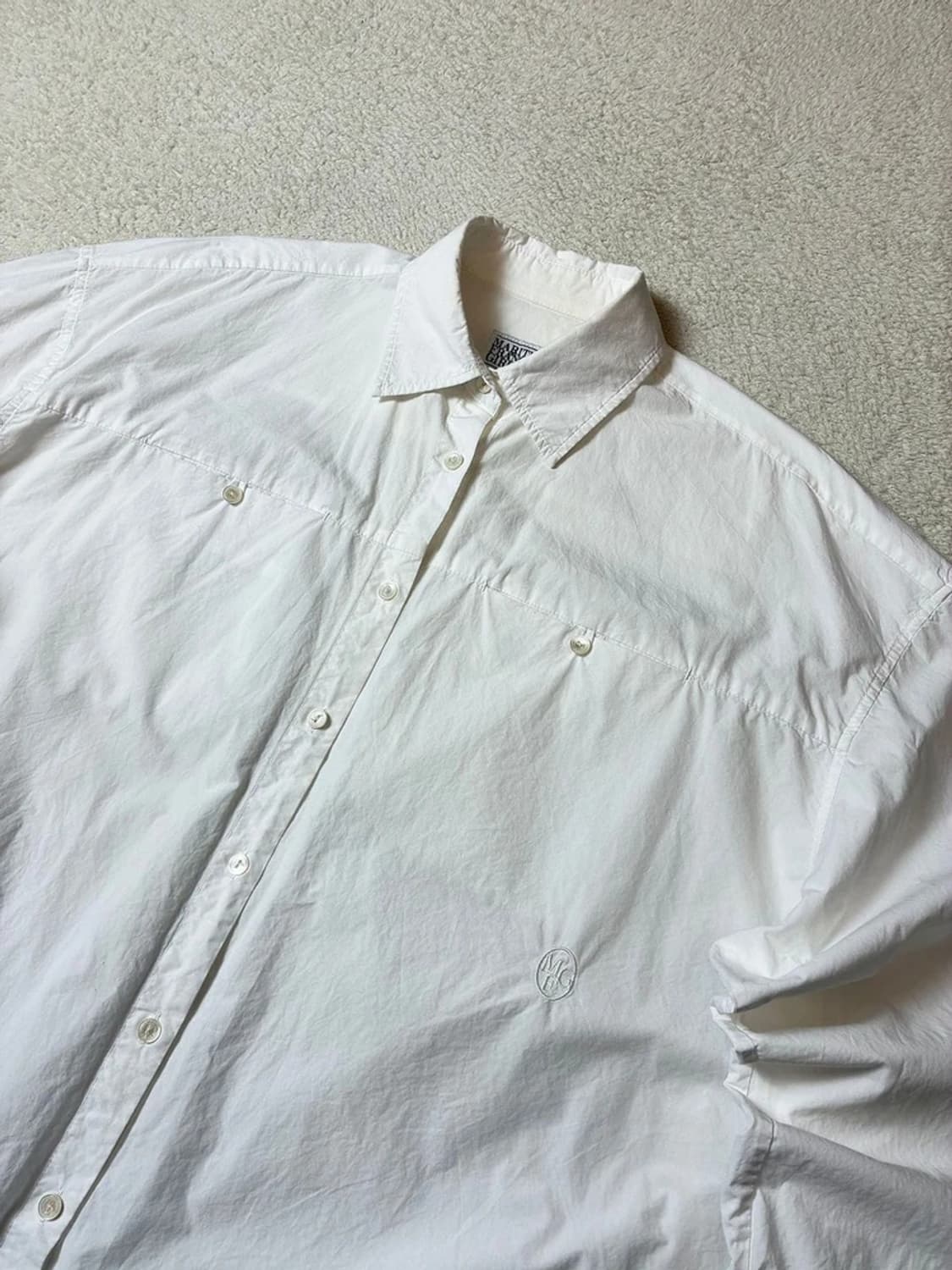 마리떼프랑소와저버 우먼스 오버핏 셔츠 PN7476 상품이미지2