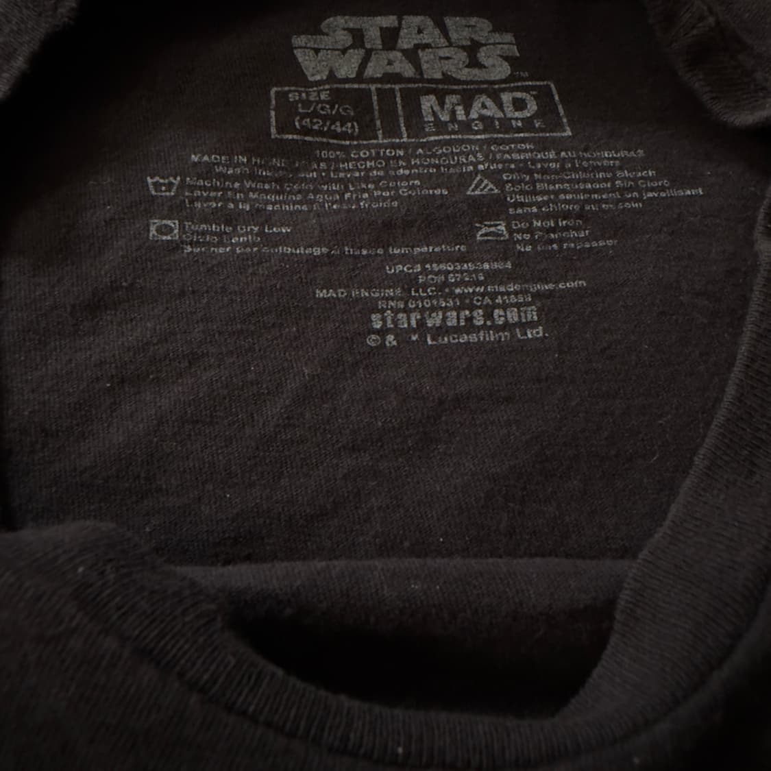 빈티지 스타워즈 만달로리안 베이비요다 공식 티셔츠 상품이미지2