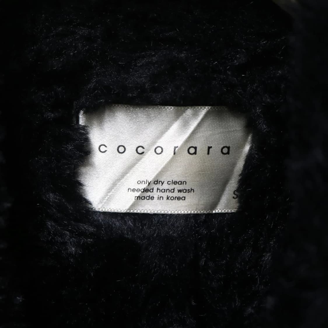 COCO RARA 하프 퍼 무스탕 59907 상품이미지9