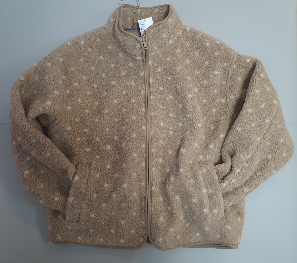 탑텐 여성 도트 플리스 상품이미지1