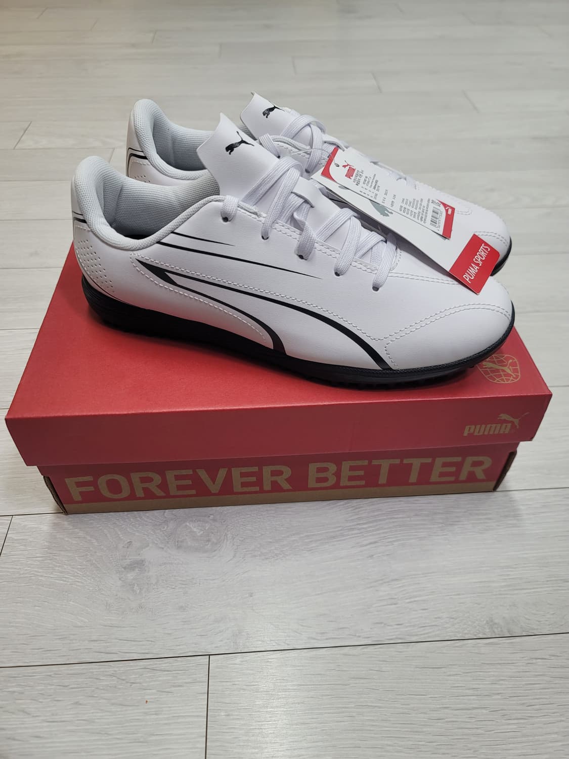 (240)푸마 풋살화 비토리아 TT Jr.[대전 직거래도 가능] 상품이미지6