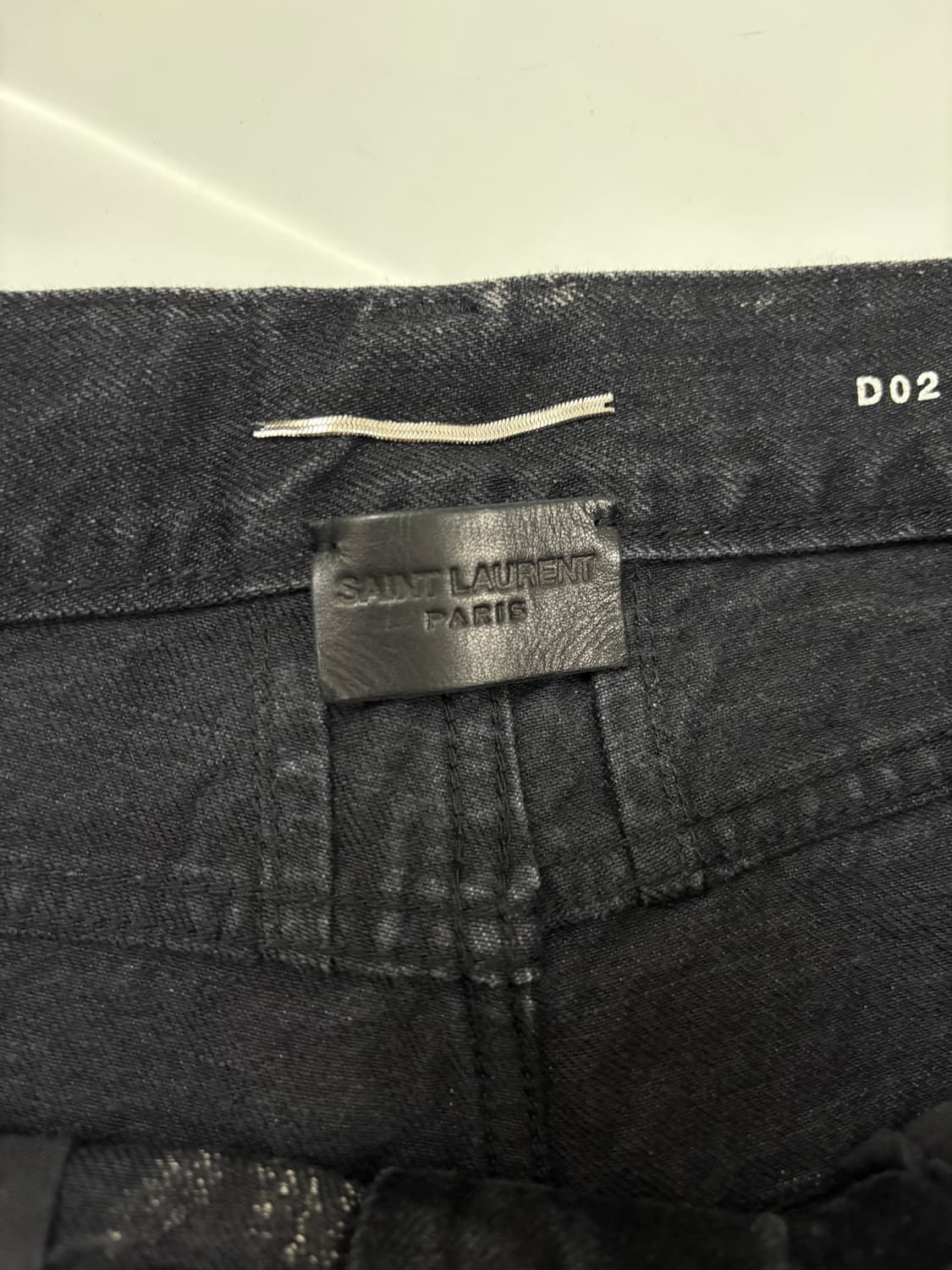 생로랑 블리치드 팬츠 상품이미지2