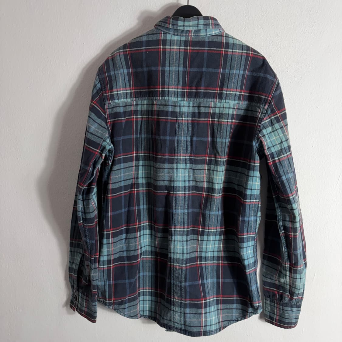 리바이스 체크 셔츠 남방 패치 워크(L) 상품이미지2