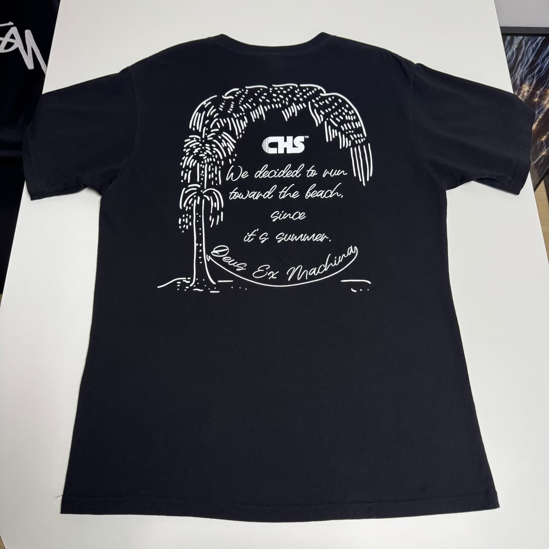 데우스 x CHS DAY 블랙 M 상품이미지5