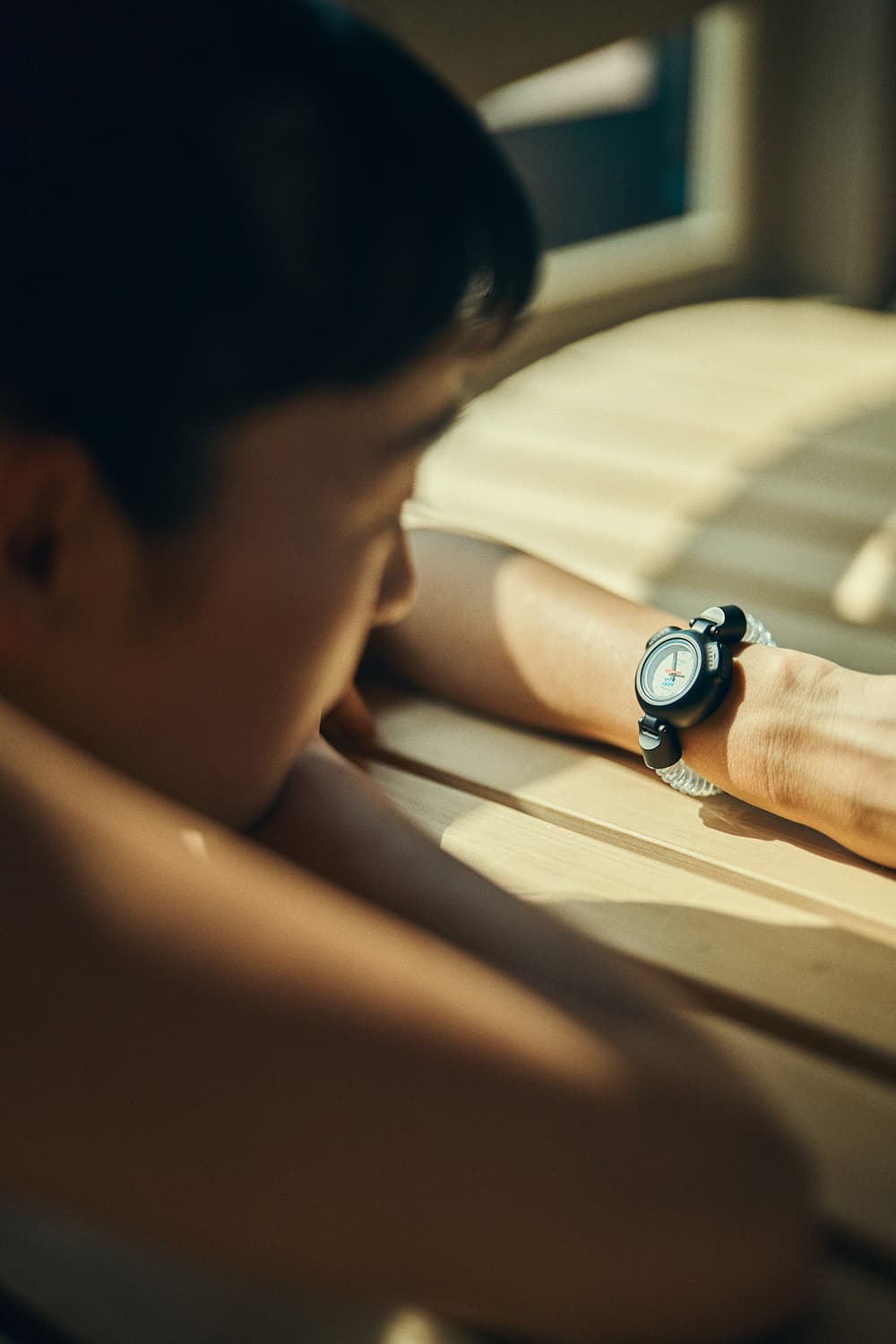 카시오 X 이키타이 사우나 시계 블루 한정판 상품이미지4