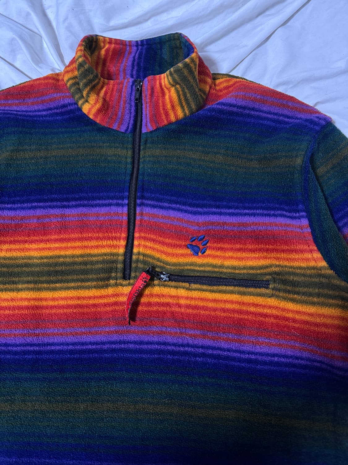 잭 울프스킨 폴라텍 플리스 반집업 상품이미지3