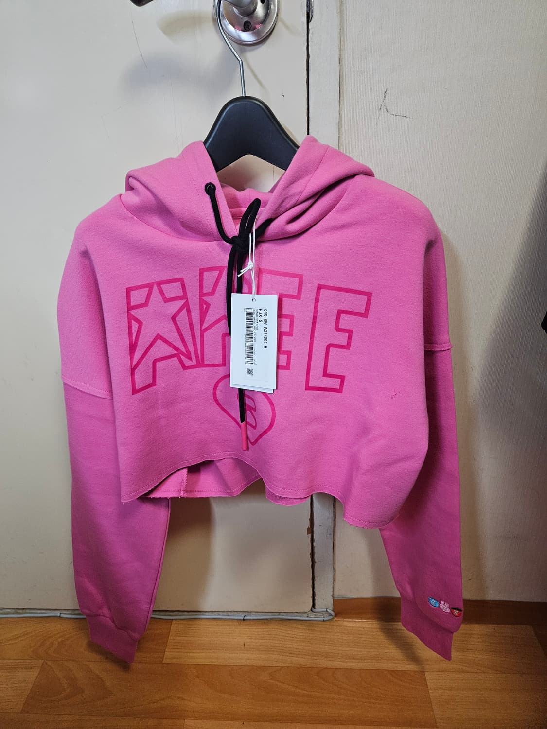S) 베이프 에이피 Bape Apee 크롭 후드티 상품이미지1