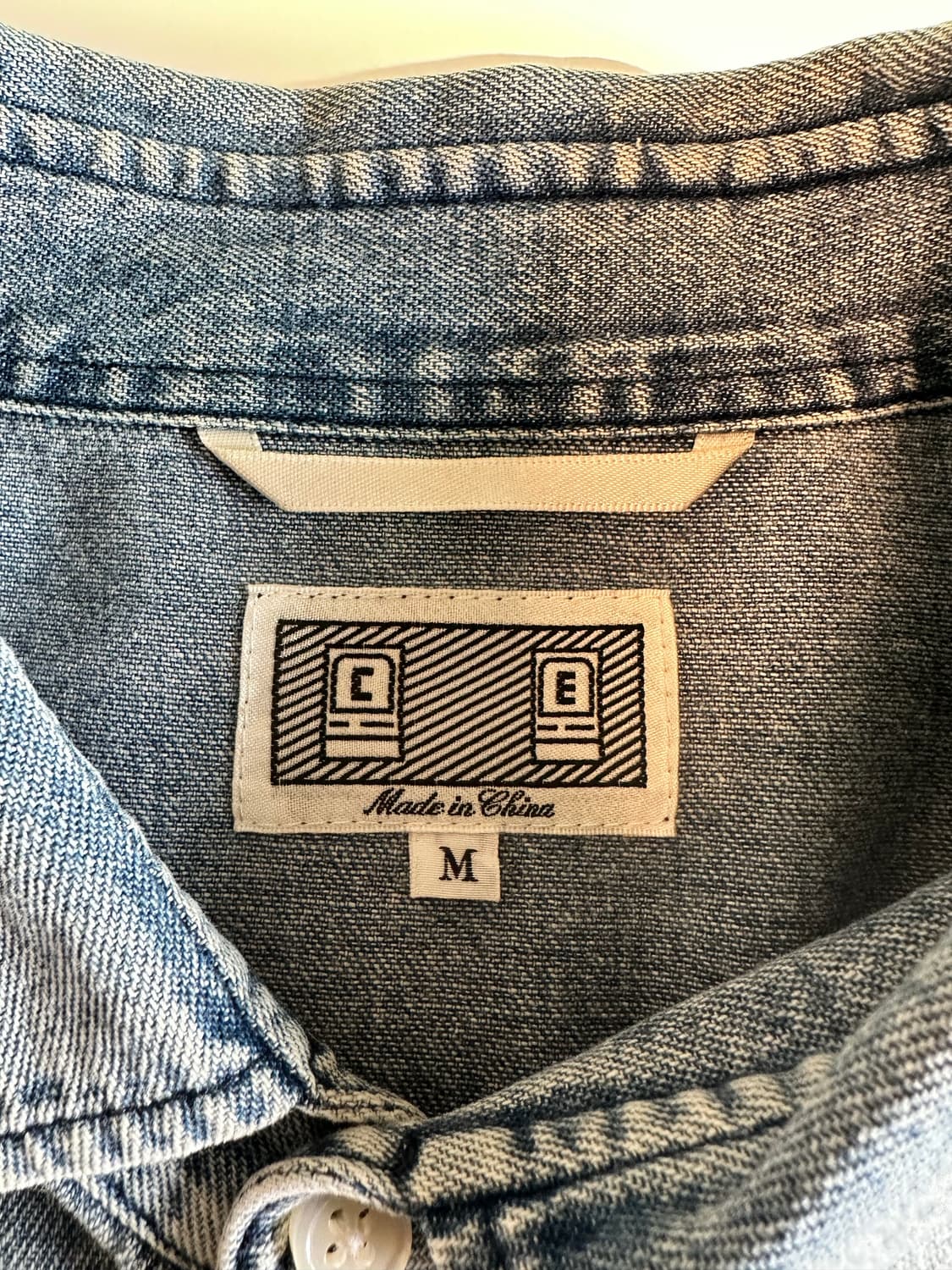 카브엠트 데님 셔츠 상품이미지3