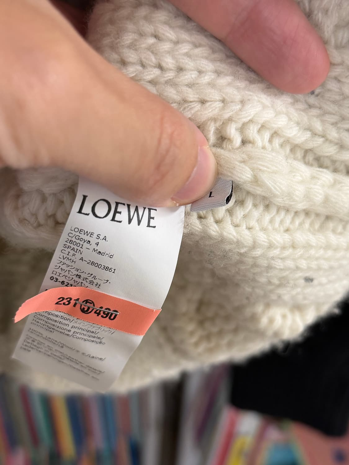 로에베 니트 상품이미지3