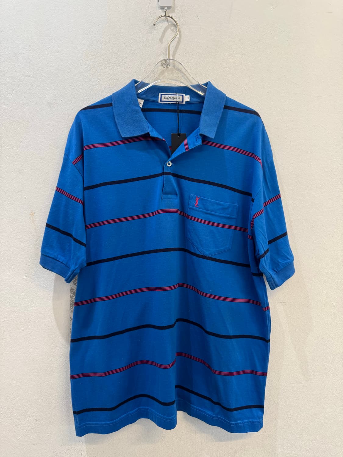 Yves Saint Laurent vintage striped polo  상품이미지1