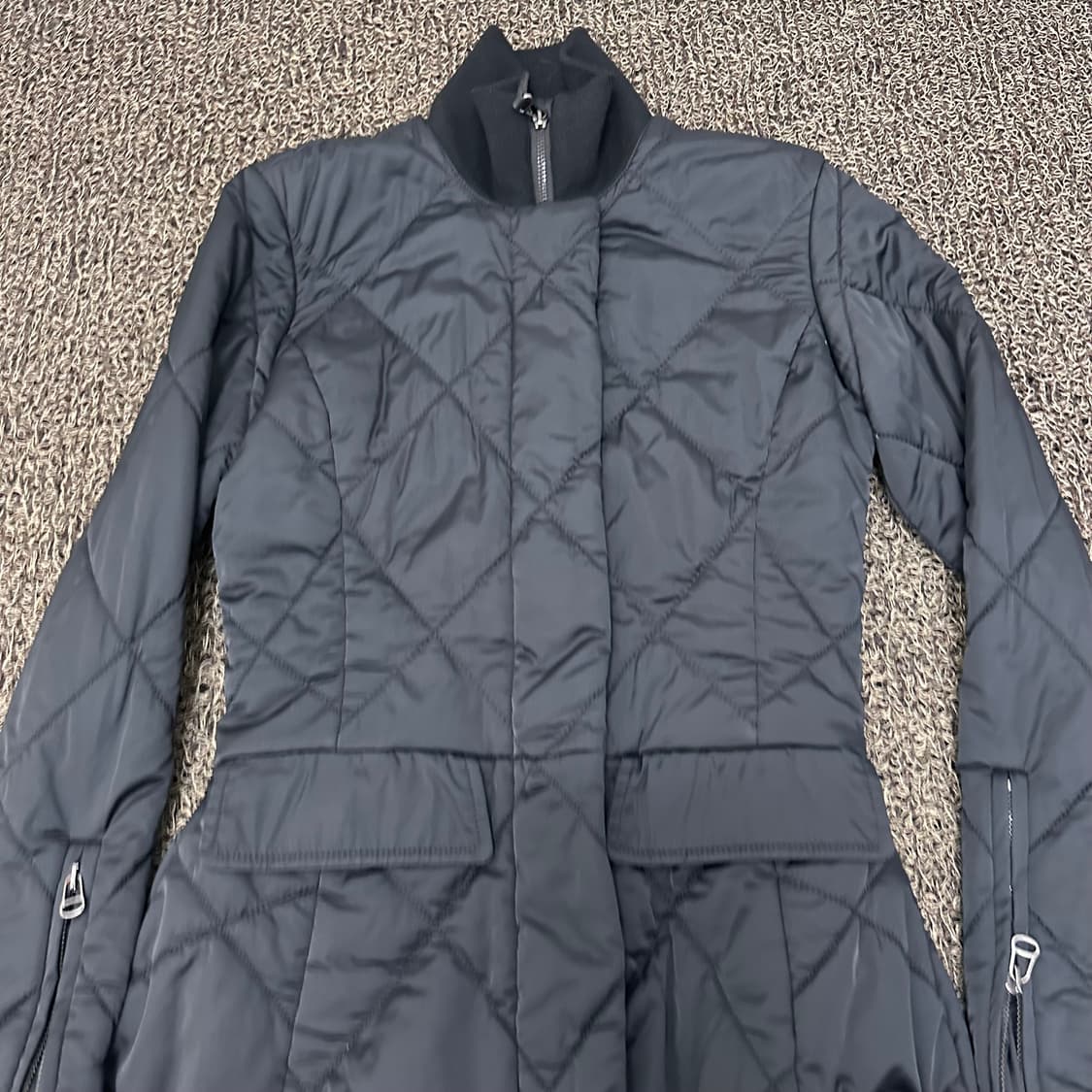 POLO 폴로 랄프로렌 여성 퀄팅 점퍼 자켓 블랙 사이즈 2 상품이미지2