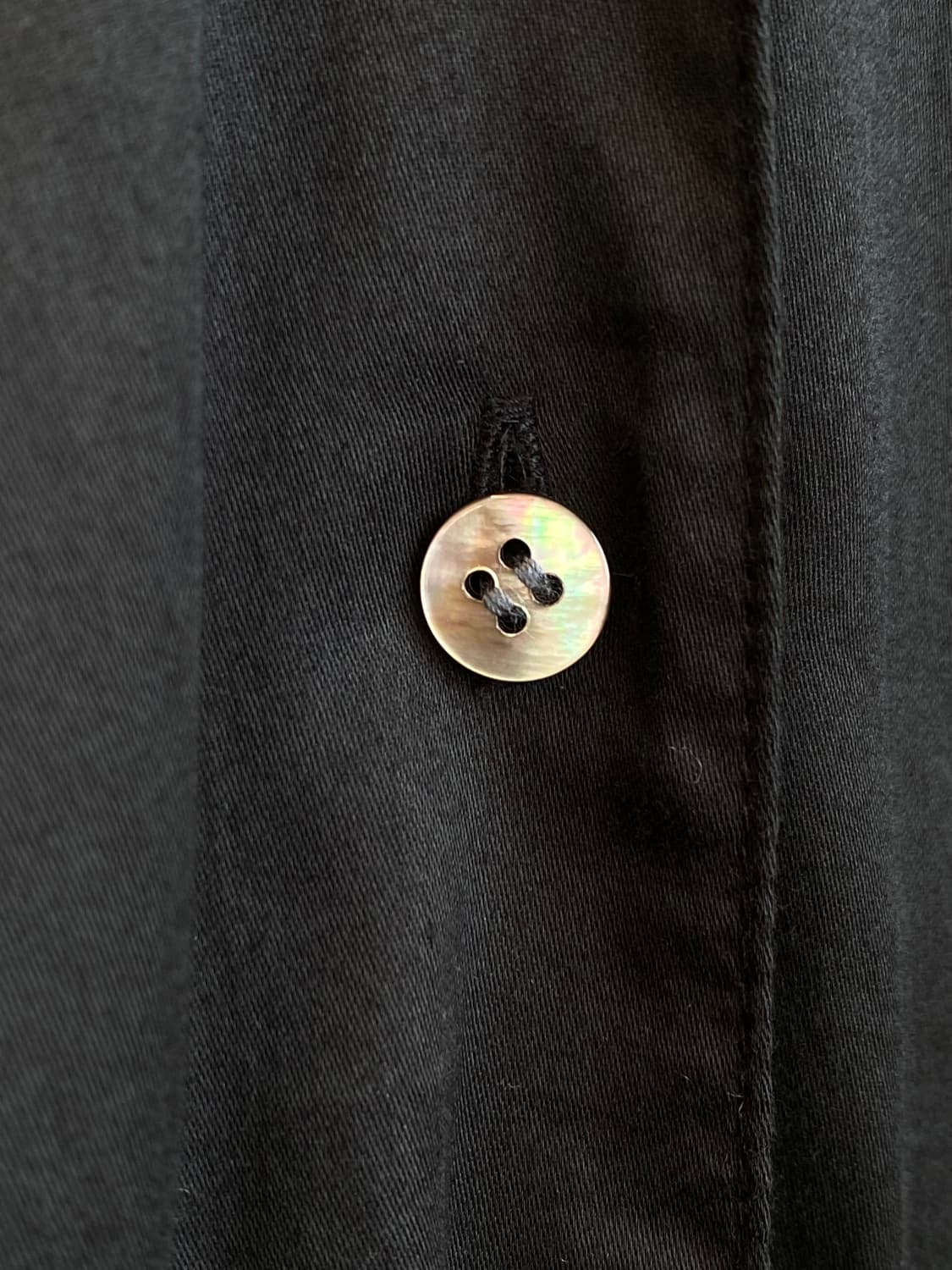 블랙 롱셔츠원피스(F) 상품이미지8