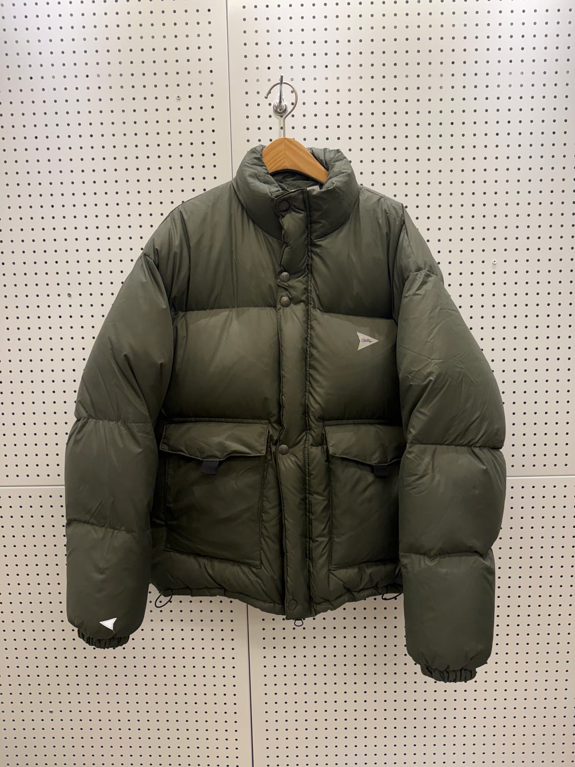 어반디타입 덕다운 푸퍼 카키 패딩 U244 상품이미지2