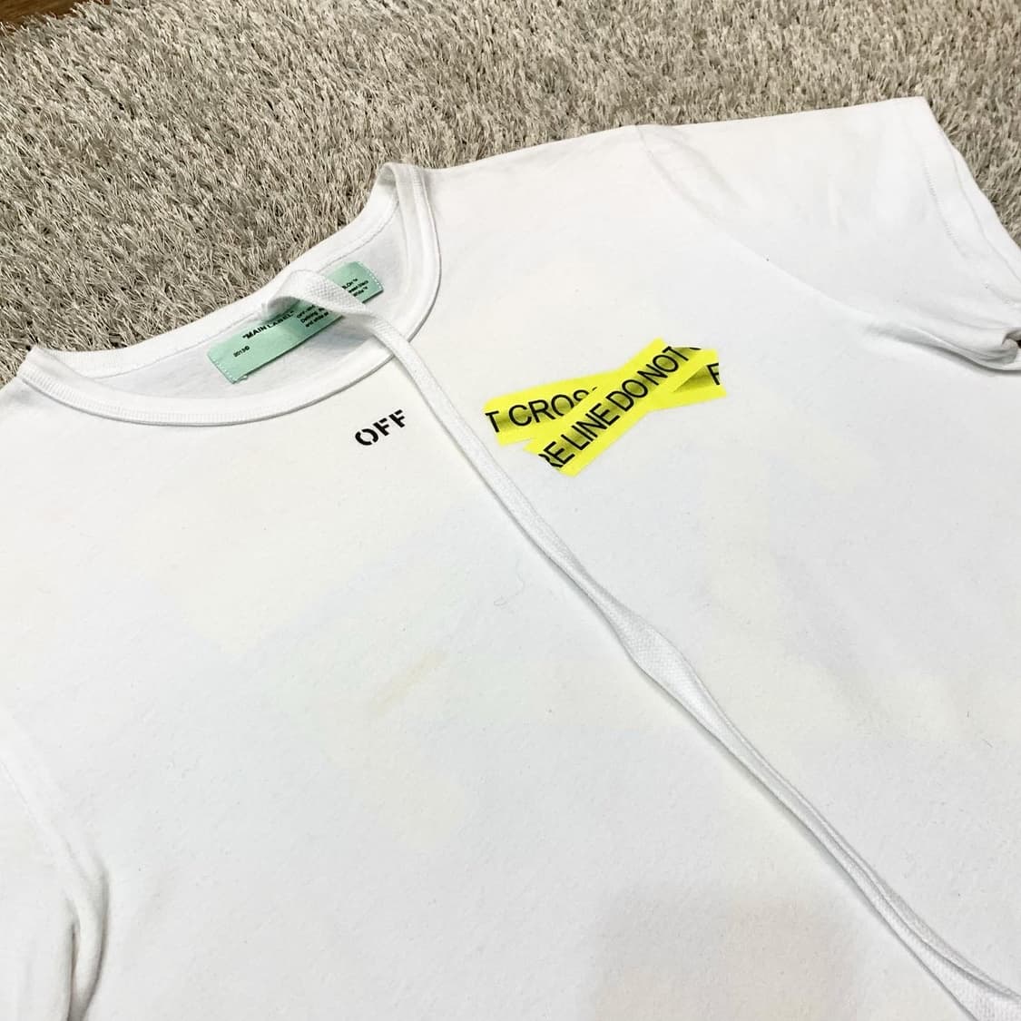 18ss 오프화이트 에로우 반팔티 상품이미지6