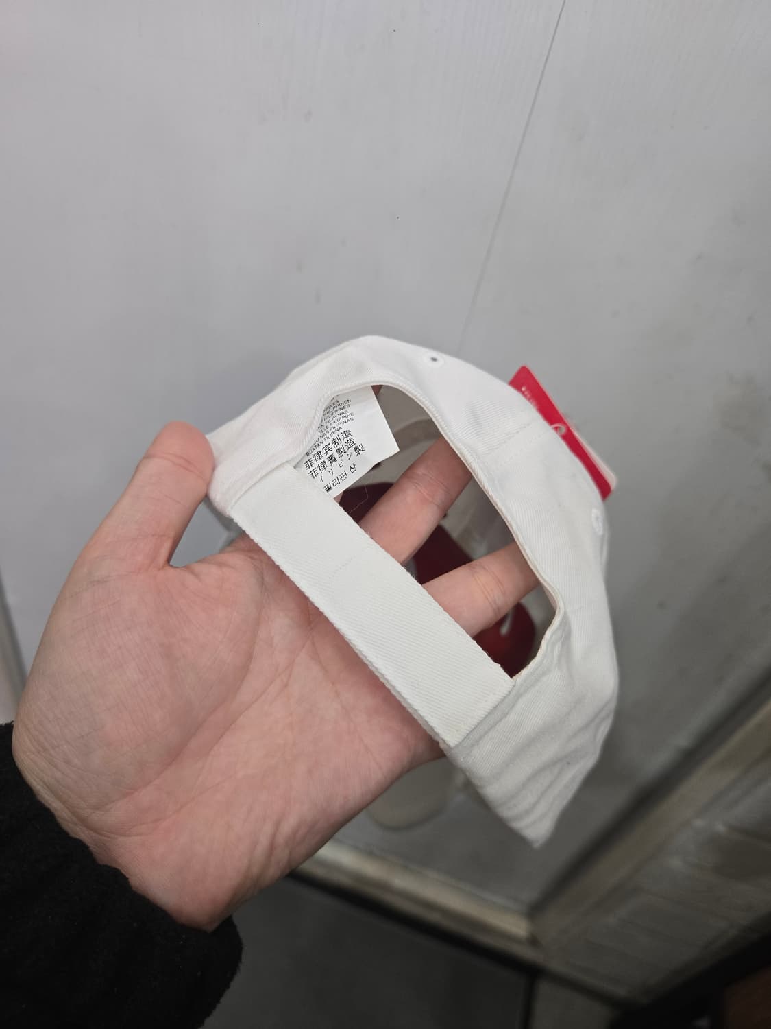 택있는 새상품 )) PUMA 푸마 화이트 & 블랙 볼캡 모자! 상품이미지3