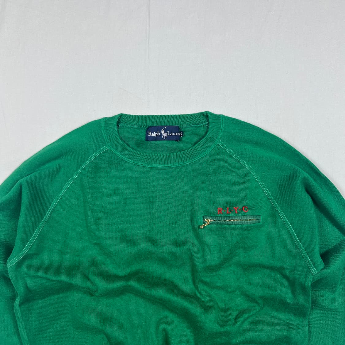 90‘s 폴로랄프로렌 polo ralph lauren rlyc 로고 니트 상품이미지2
