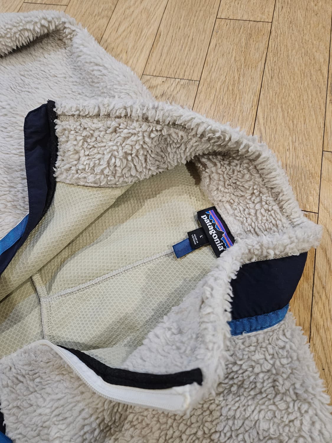 파타고니아 클래식 레트로 양털 자켓 라지 후리스 플리스 점퍼 상품이미지3